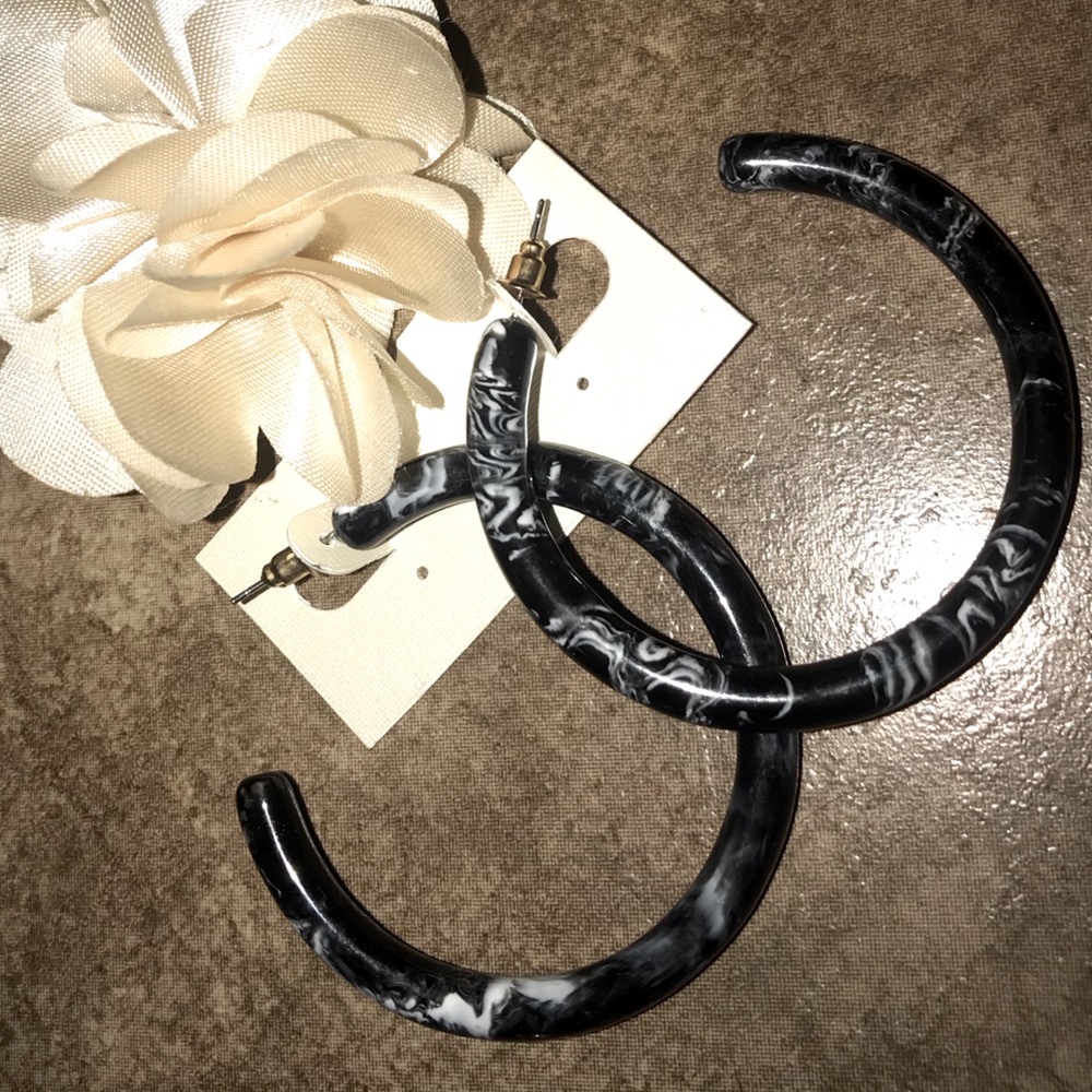 Hoop earrings